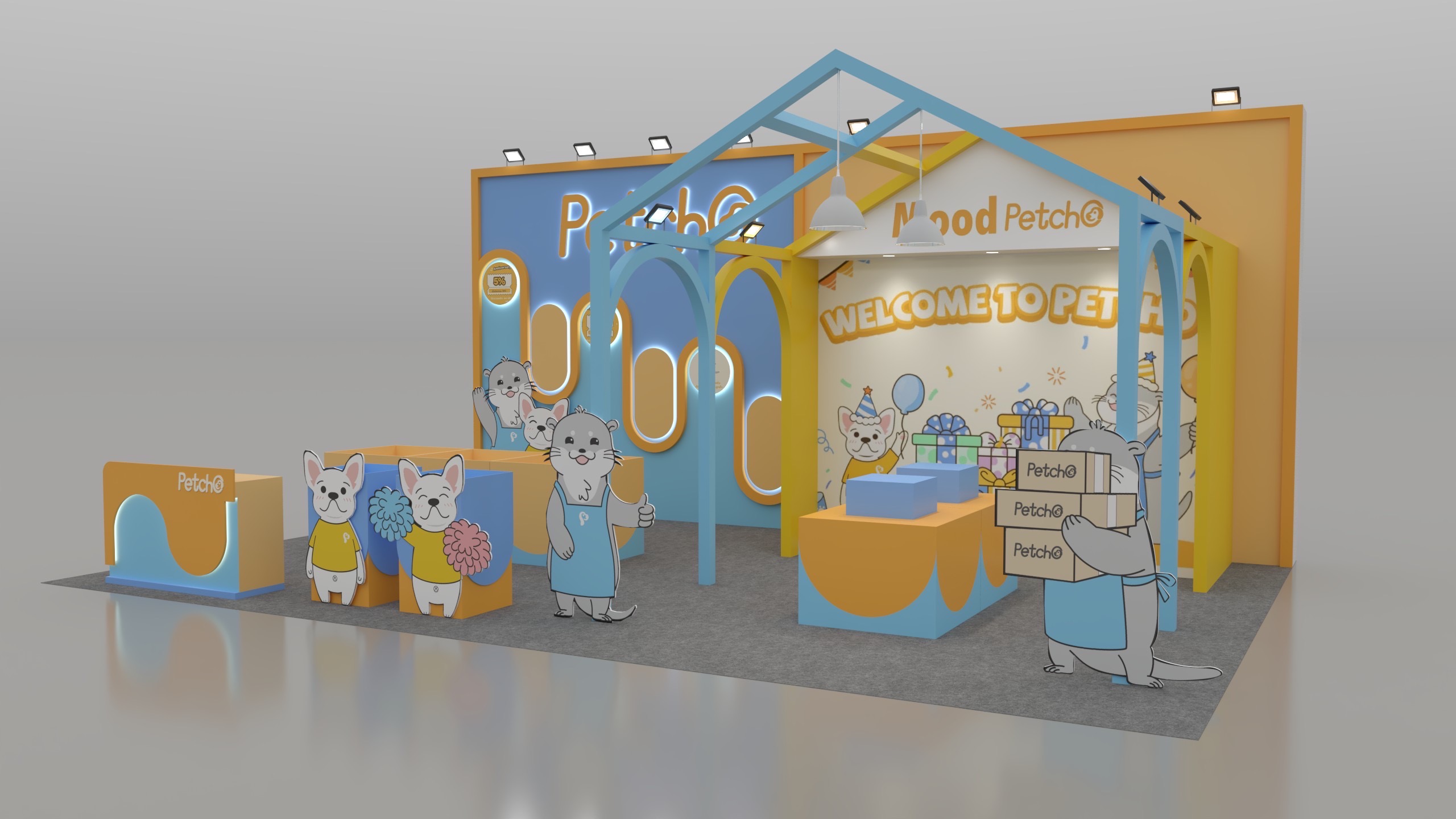 Creative Design ออกแบบบูธ Booth ผลิตครบวงจร - ZODA Agency