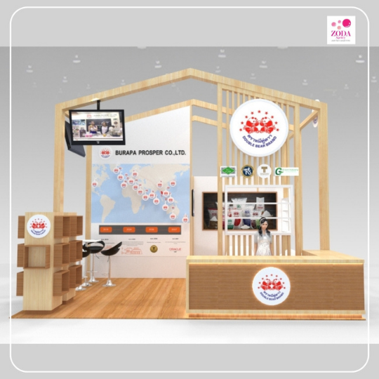 รับออกแบบบูธ